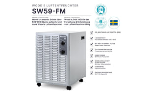 Wood's Entfeuchter SW59-FM (276 m²)