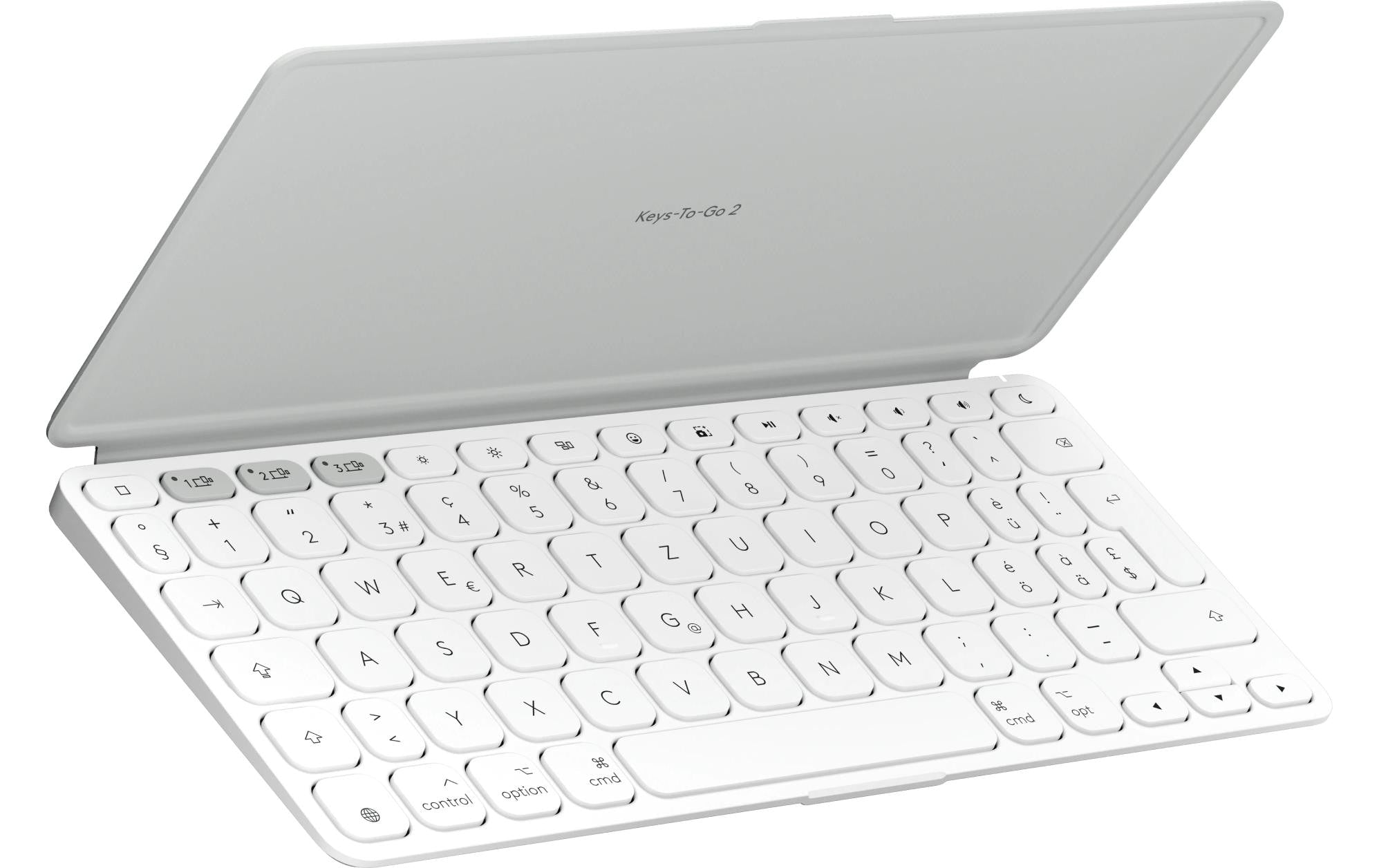 Logitech Clavier Keys-To-Go 2 Gris pâle