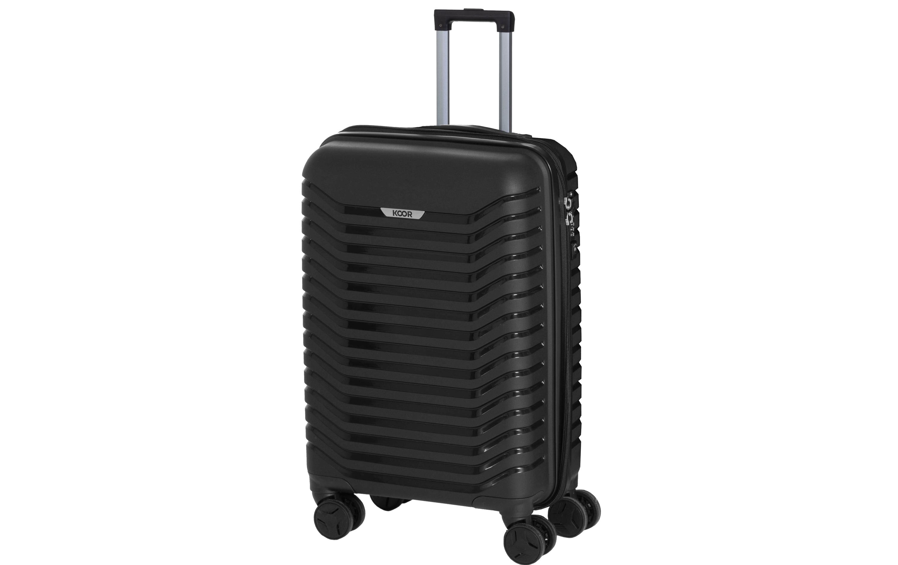 KOOR Valigia da viaggio Manila 95 L, Nero