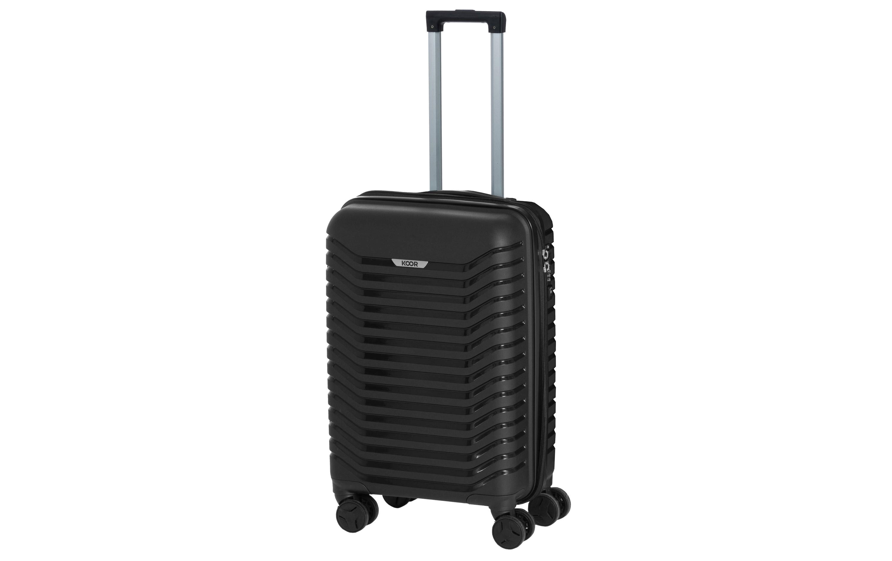 KOOR Valigia da viaggio Manila 63 L, Nero