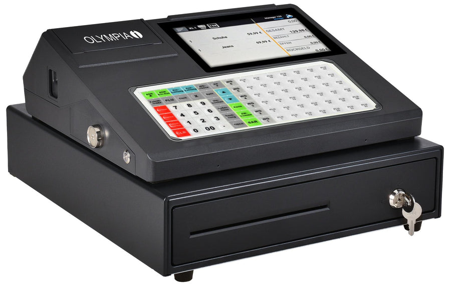 Olympia Registrierkasse K200 Plus, Schwarz - Foto 4
