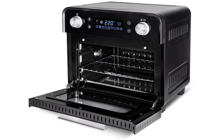 Gastroback Backofen Design Ofen Air Fry & Pizza 22 l, Schwarz