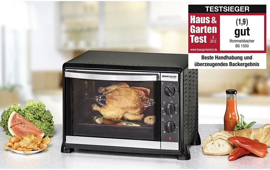 Rommelsbacher Backofen 20.BG 1550 30 l Schwarz – Foto 2 (Alltron XXL3)