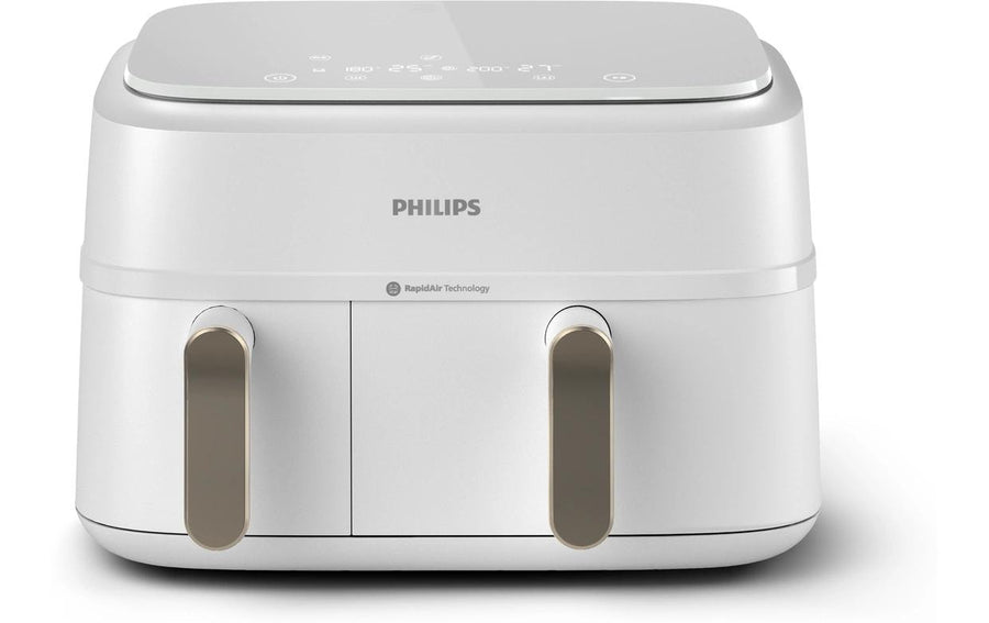 Philips Heissluft-Fritteuse 3000 Series Dual Basket Champagner - Foto 2