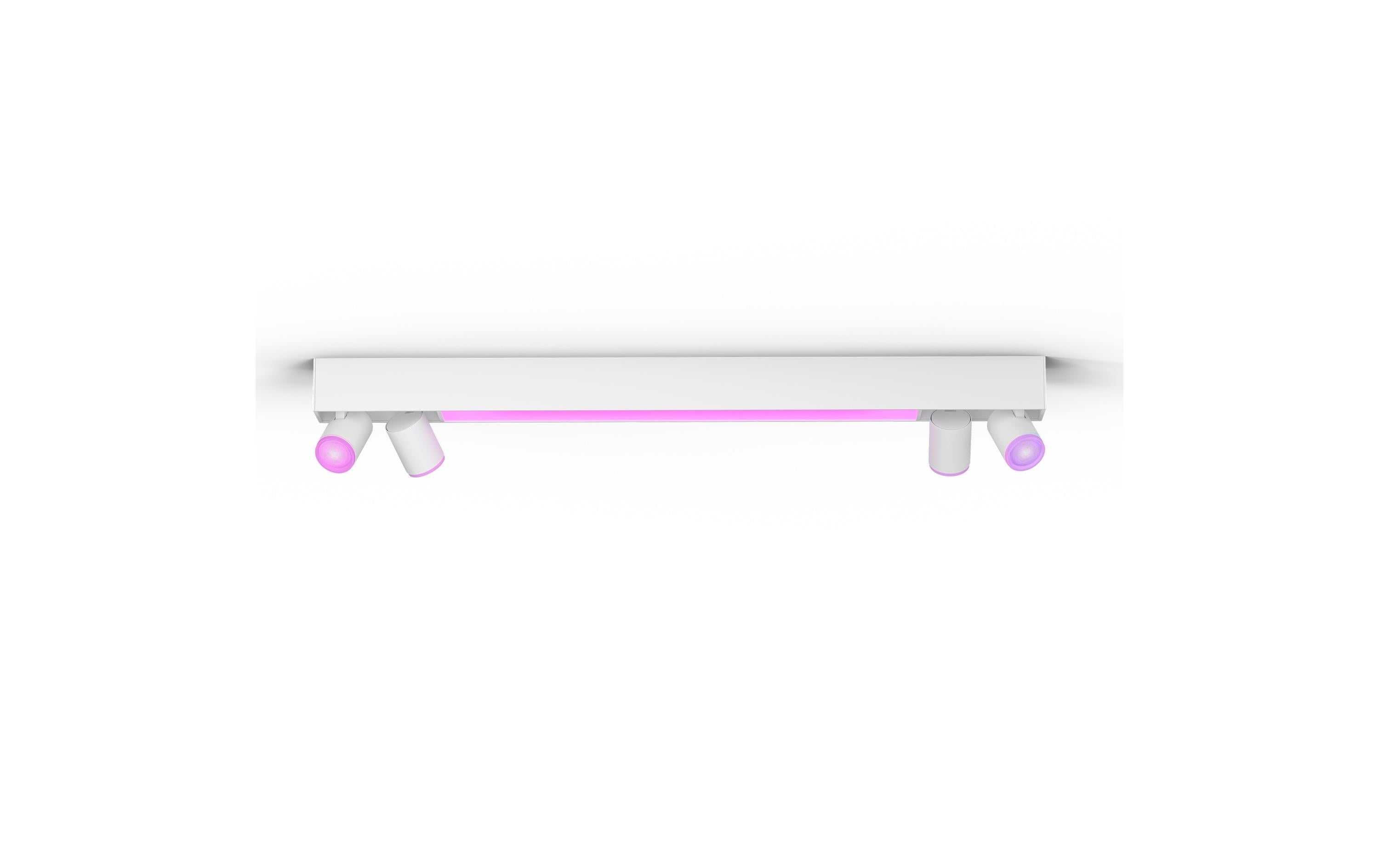 Philips Hue White & Color Ambiance Centris 4-Deckenspot Weiss
