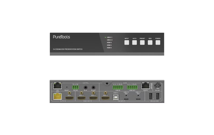 PureLink PureTools Transmitter PT-PSW-52KVM-TX 4K (60 Hz 4:4:4)