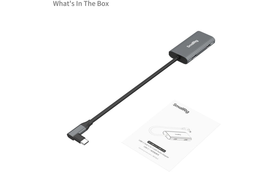 Smallrig USB-Hub 4-in-1 PD/USB-C 3.1/USB-C 2.0 mit Audioadapter - Foto 6