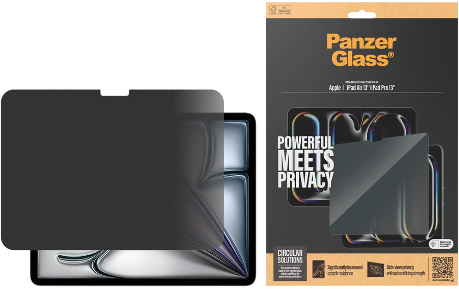 Panzerglass Tablet-Schutzfolie UWF 60% Recycled Privacy 13 " - Foto 2