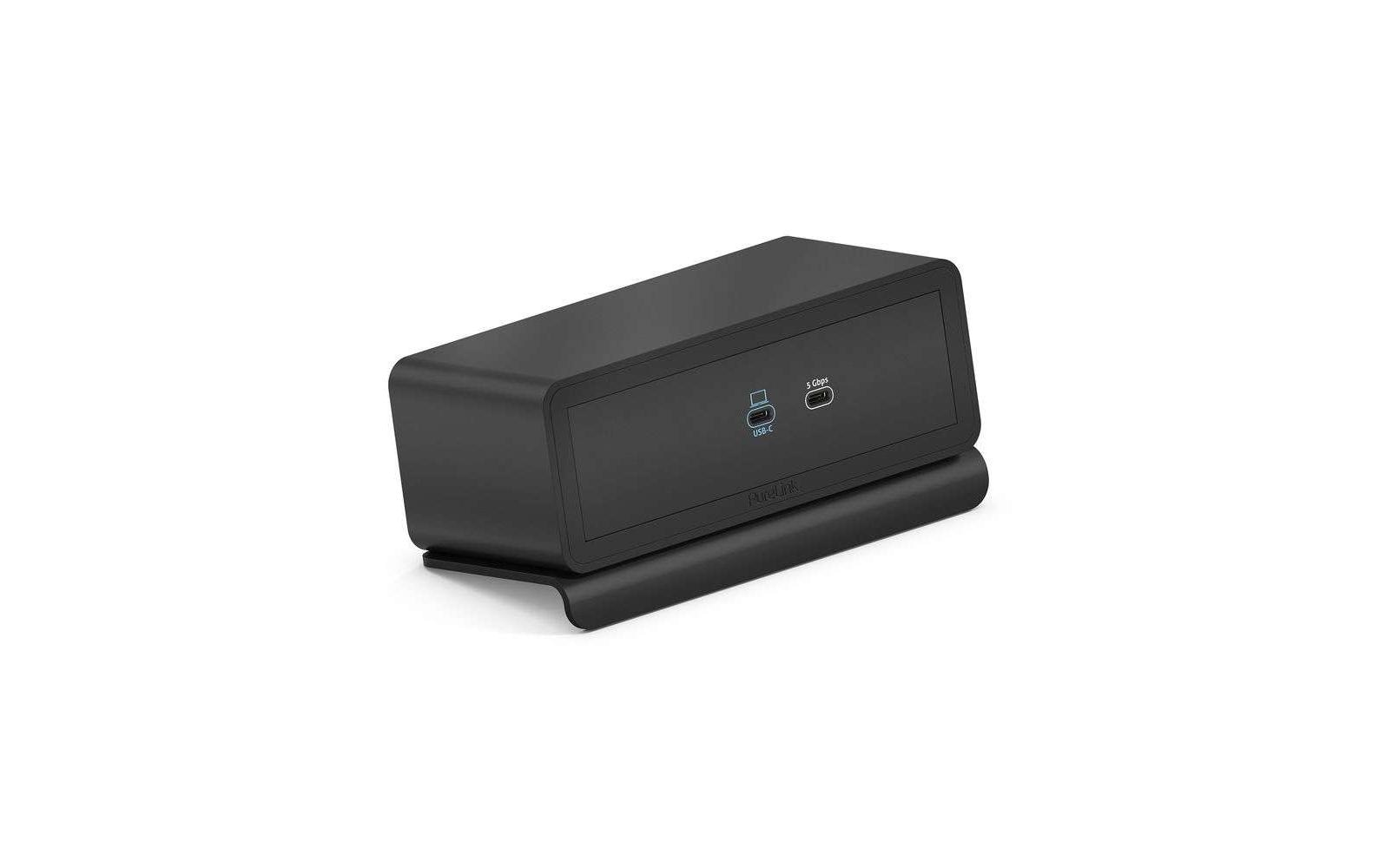 PureLink Dockingstation Mediahub2 USB-C, Schwarz