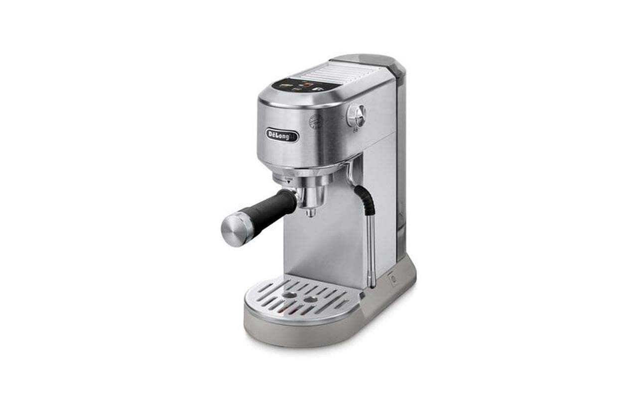 De'Longhi Siebträgermaschine Dedica Duo EC890.M Silber