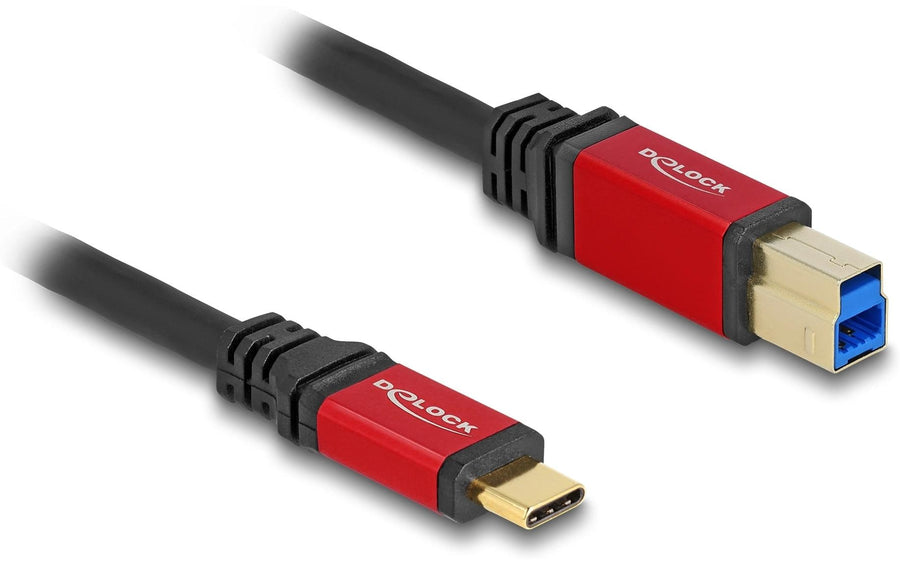 Delock USB 3.0-Kabel 5 Gbps USB-C - USB-B 1 m - Foto 1