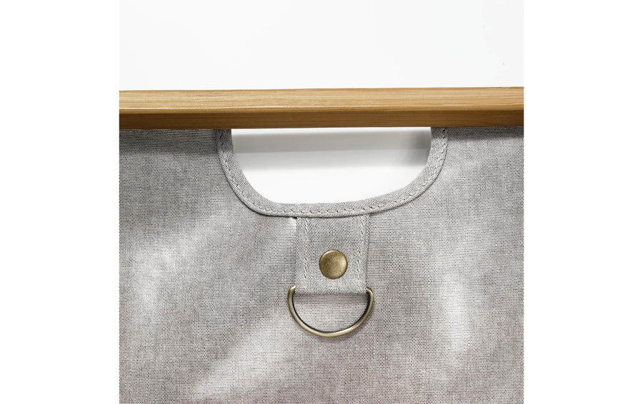 Prym Store & Travel Bag Canvas & Bamboo M Grau - Foto 3