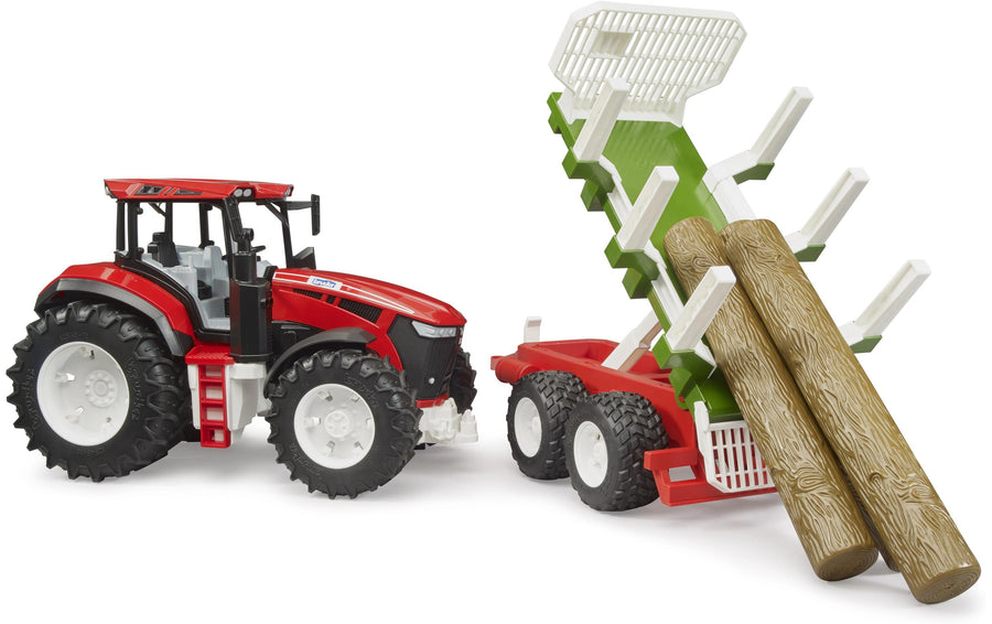 Bruder Spielwaren Track Builder ROADMAX mit Rückeanhänger - Foto 2