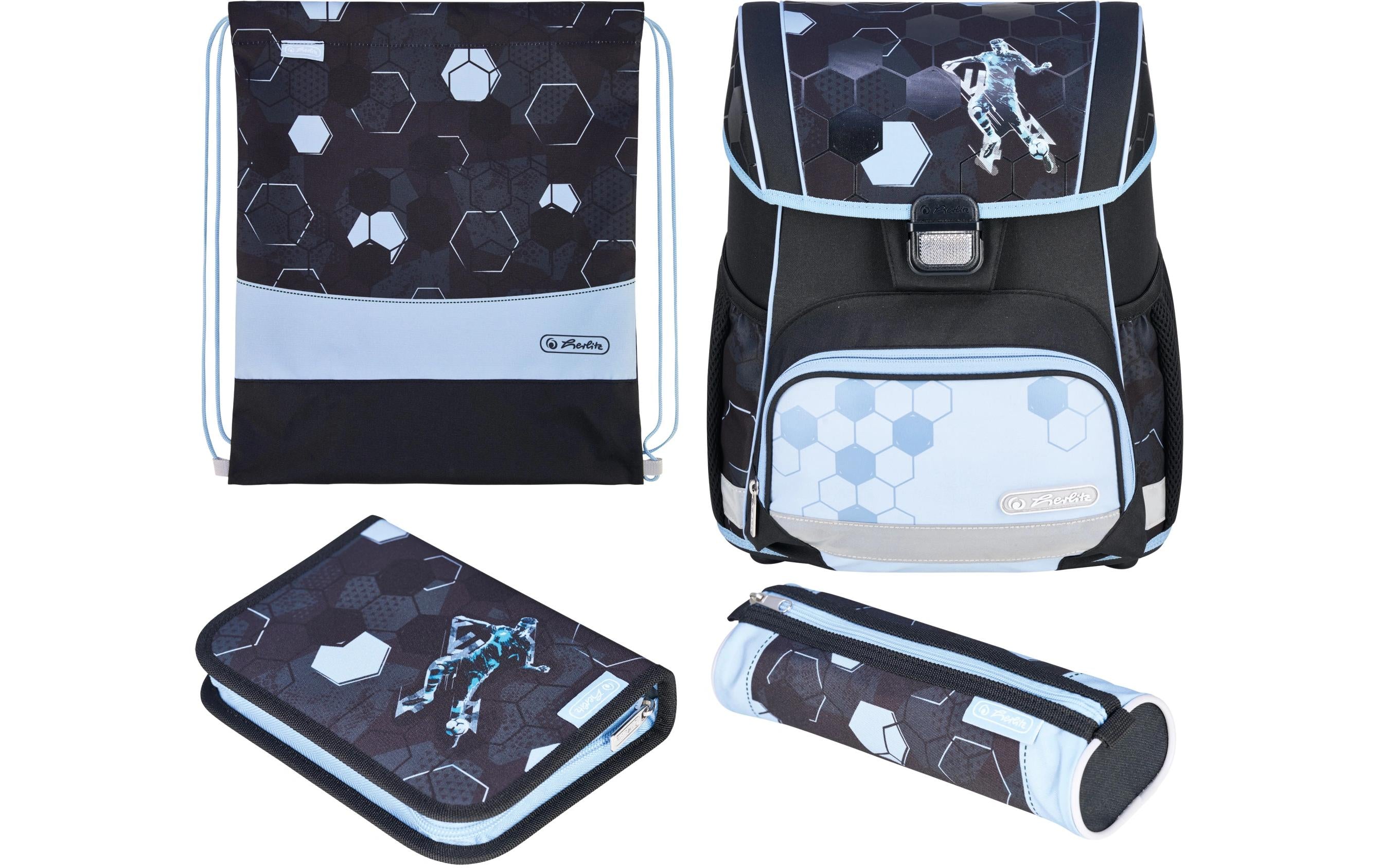 Herlitz Schulthek-Set Loop Plus Soccer 17 l