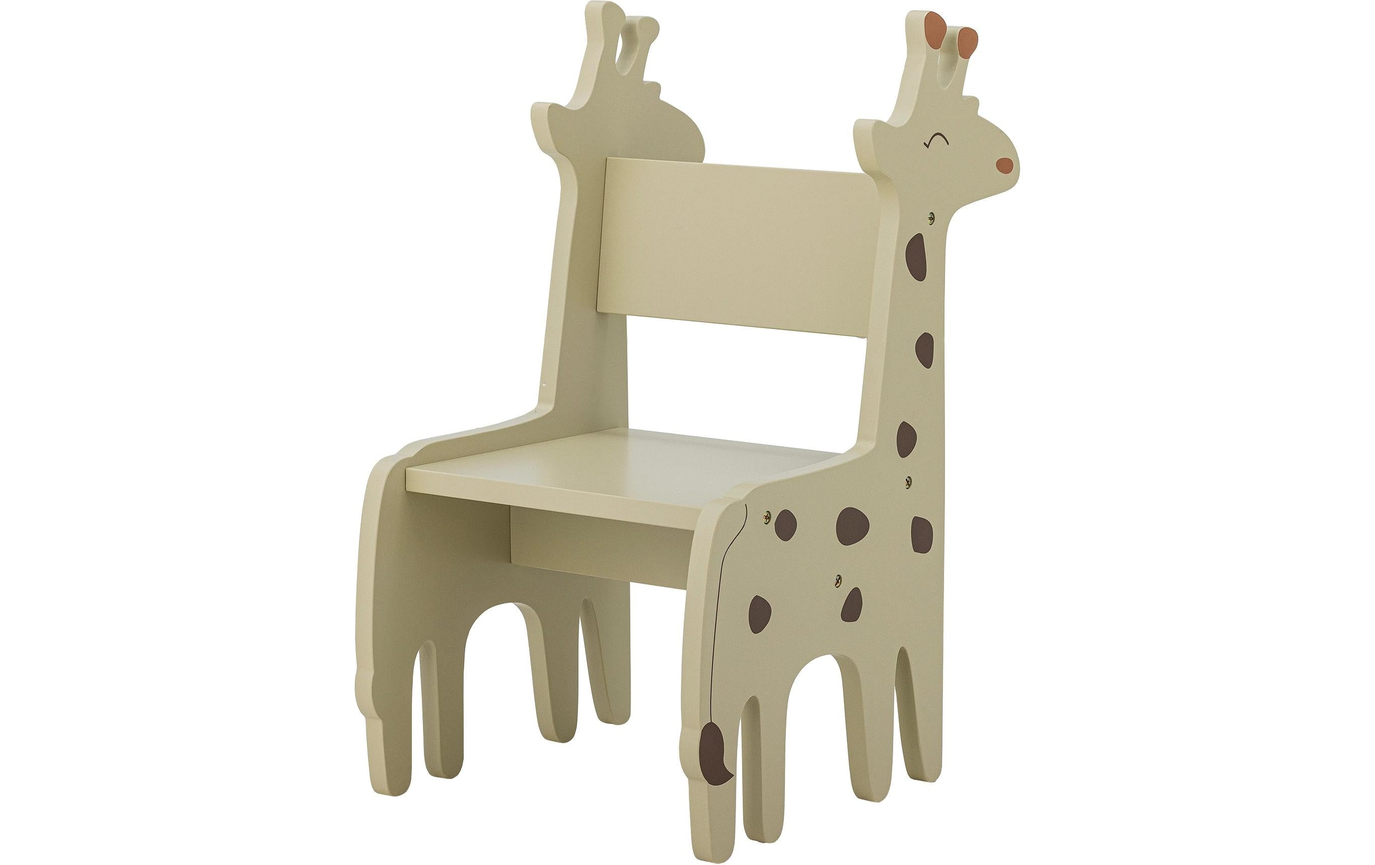 Bloomingville Kinderstuhl Ibber Giraffe Grau