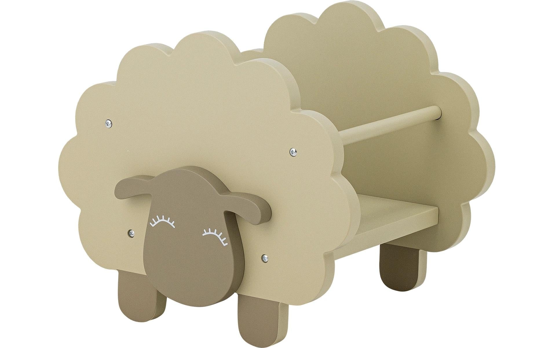 Bloomingville Bücherregal Dolly Schaf Grau, MDF
