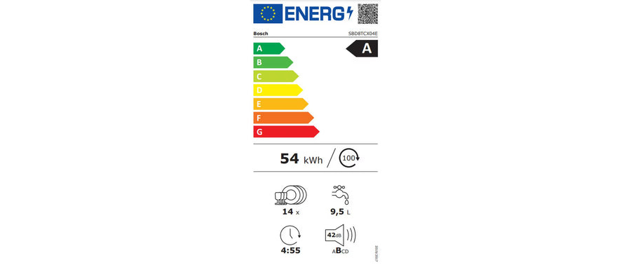 Bosch Einbaugeschirrspüler SBD8TCX04E