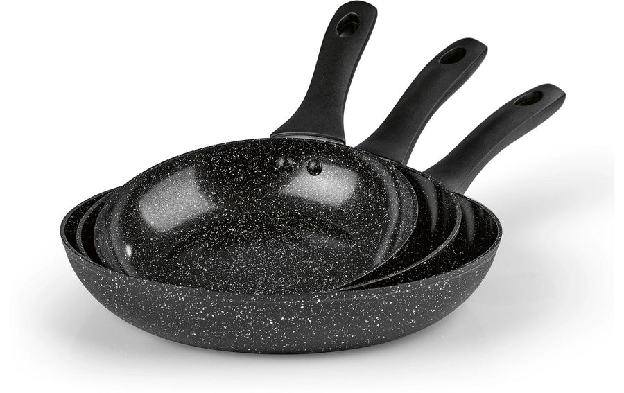 BRATmaxx Bratpfanne Aluminium Pfannen Set 3 Stück 20 cm/24 cm/28 cm - Foto 9