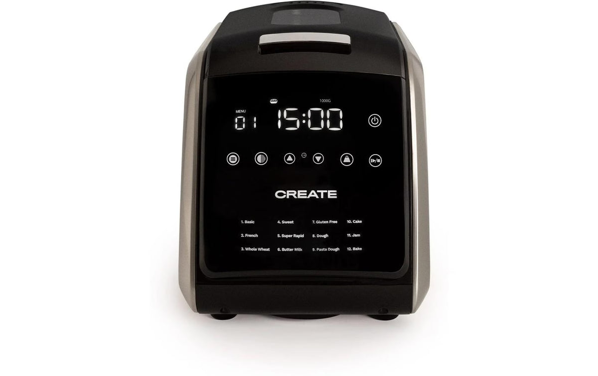 Create Brotbackmaschine Chef Bread Schwarz