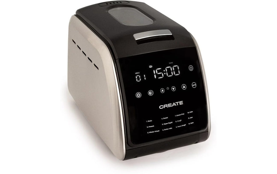Create Brotbackmaschine Chef Bread Schwarz
