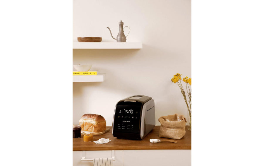 Create Brotbackmaschine Chef Bread Schwarz
