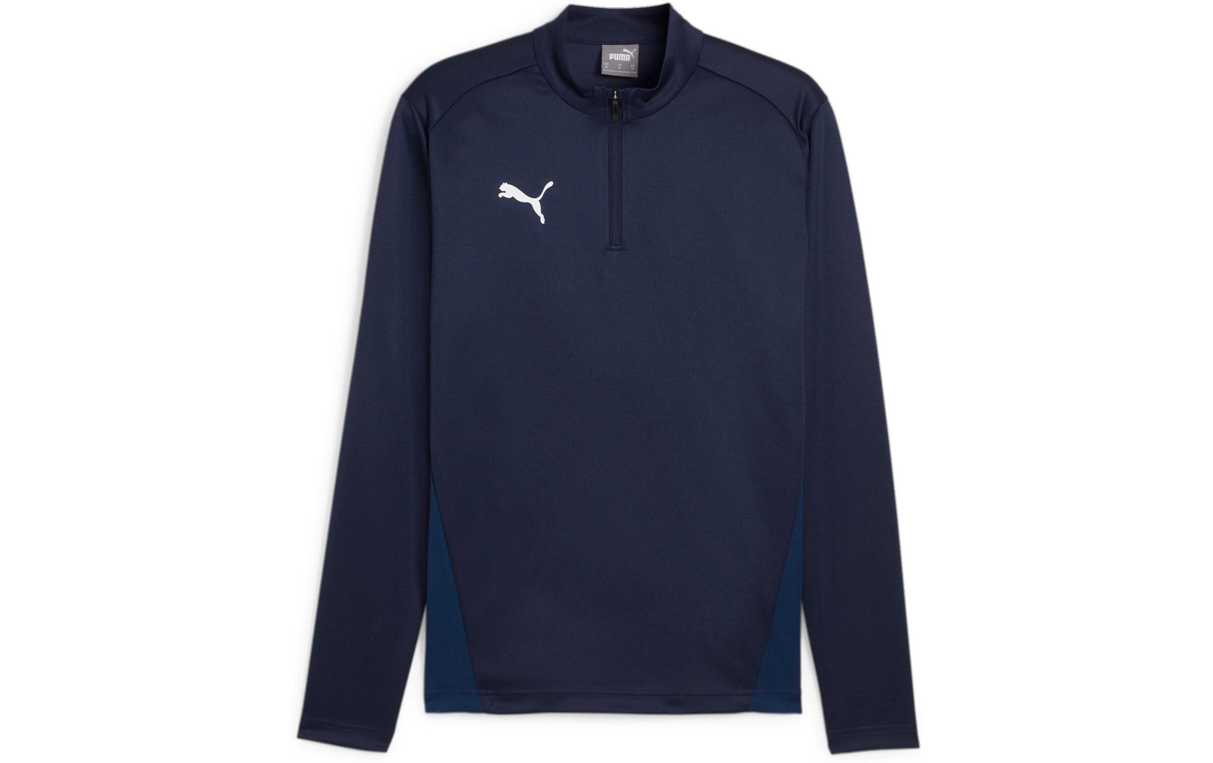 PUMA Zip Top teamGOAL Training 1/4 M, Dunkelblau