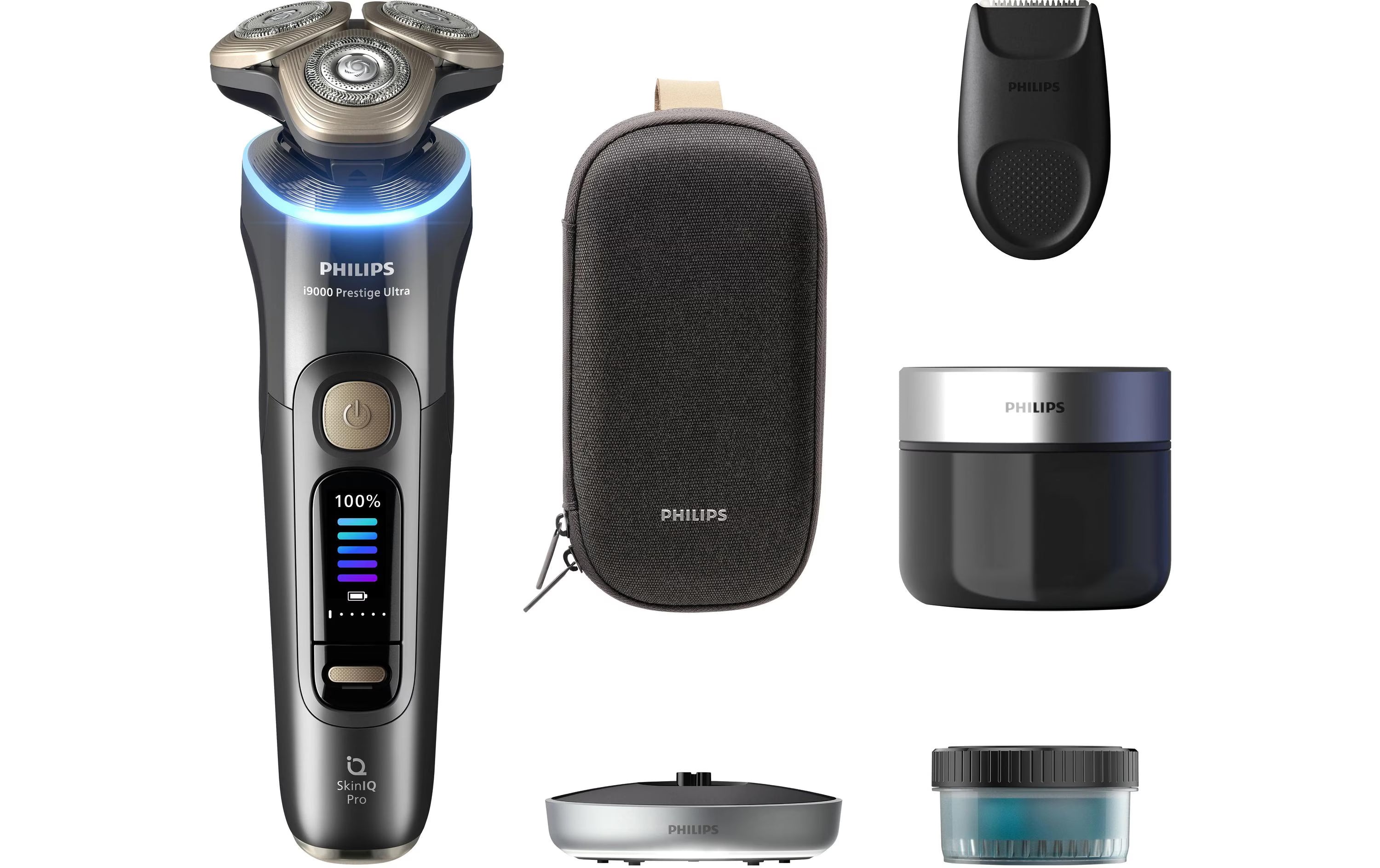 Philips Rasierer Series i9000 XP9402/31 mit Reinigungsstation