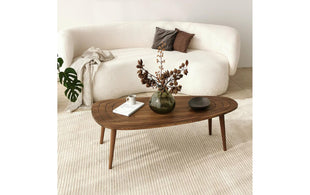 Woody Fashion Couchtisch Sweet 115 x 38 cm, Braun