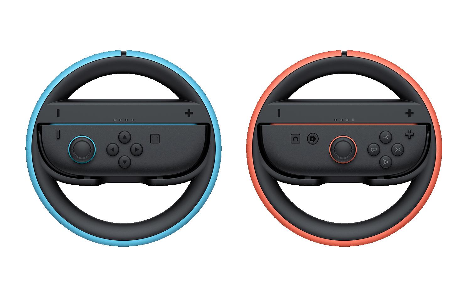 Nintendo Switch 2 Joy-Con 2-Lenkrad Hellblau/Hellrot