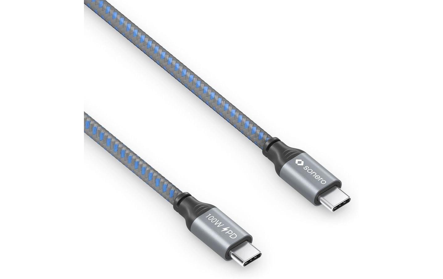 sonero USB-Ladekabel USB-C - USB-C 3 m