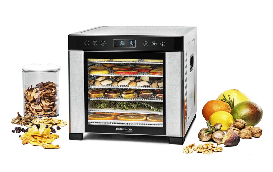 Rommelsbacher Essiccatore alimentare DA950 acciaio inox/Nero