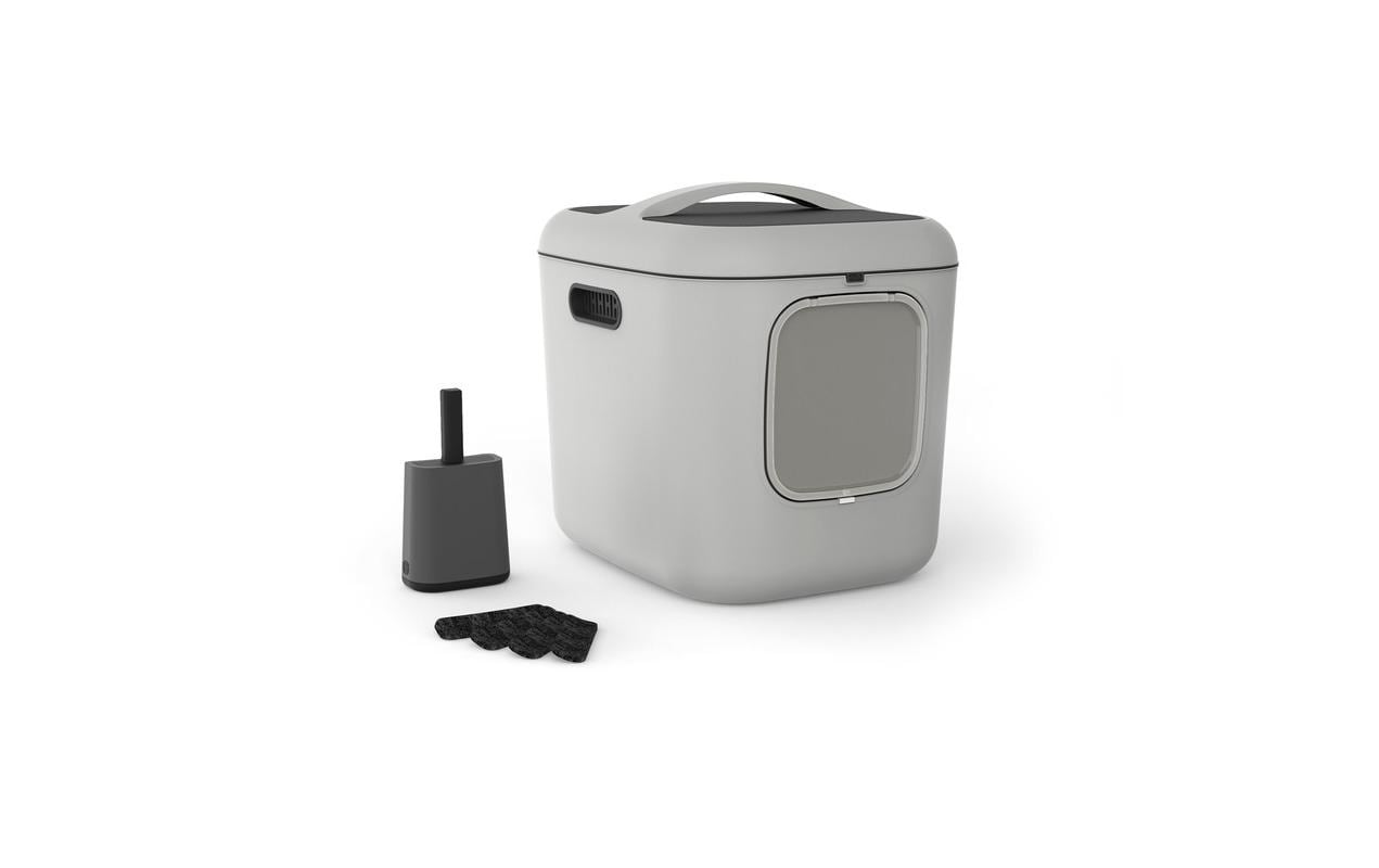 Rotho Katzentoilette Bea XL Hellgrau
