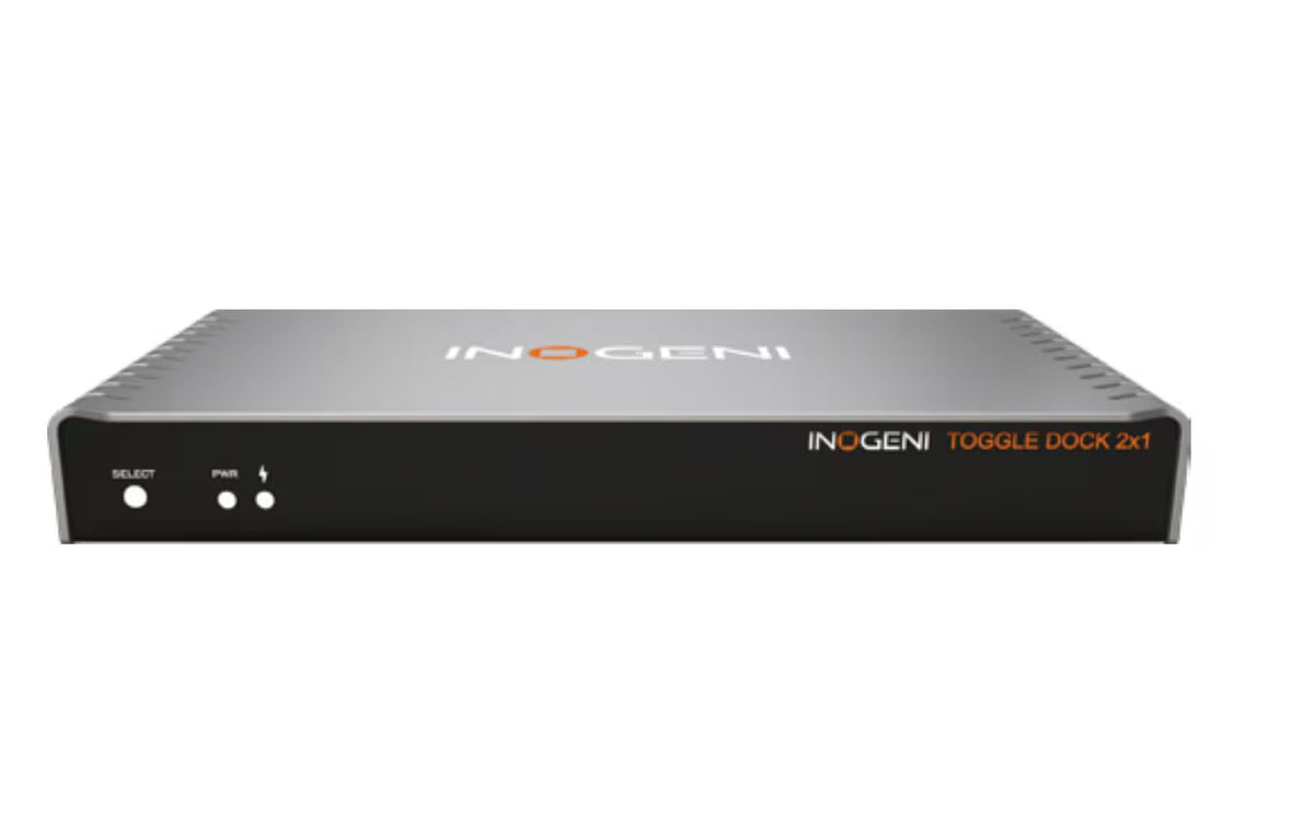 Inogeni TOGGLE DOCK 2x1 2-Port-Umschalter für USB-/HDMI-Geräte
