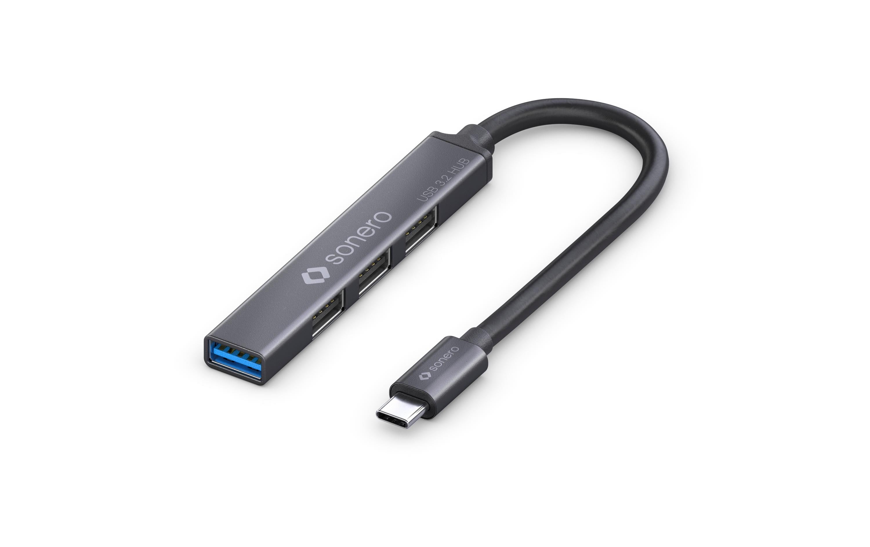 sonero USB-Hub 1x USB-A 3.2, 3x USB-A 2.0 1 m