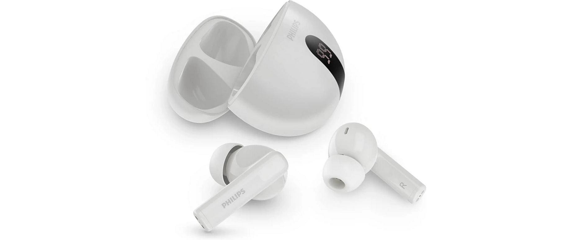 Philips Écouteurs intra-auriculaires sans fil TAT2520WT/00, blancs