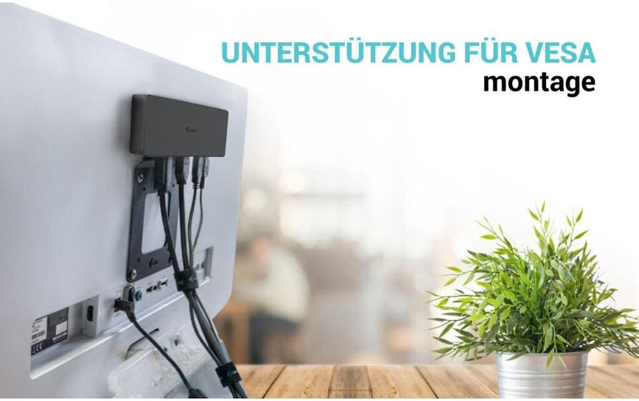 i-tec Dockingstation USB-C 3x 4K Gen 2 Pro + PD 100 W - Foto 10