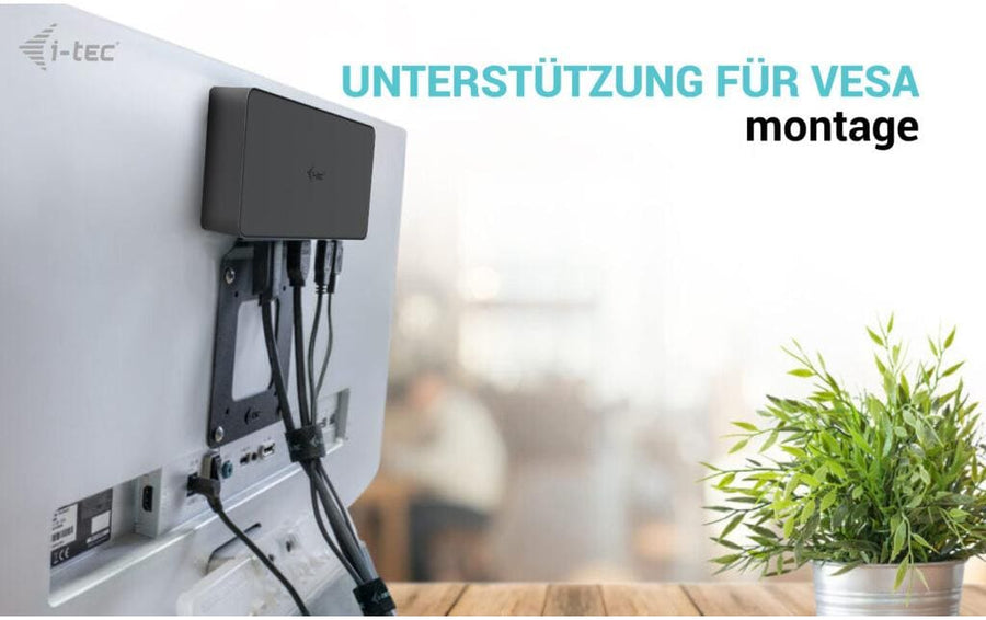 i-tec Dockingstation USB 3.0 / USB-C / TB 3 2x 4K Gen2 + PD 100 W - Foto 10