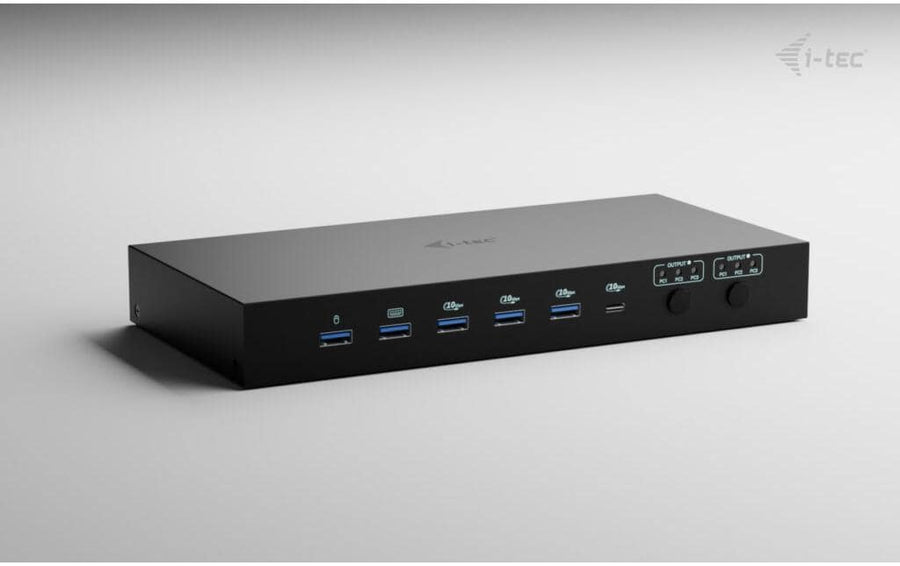 i-tec Dockingstation USB-C KVM Dock PRO Drei Hosts, 2x PD max 92W - Foto 3