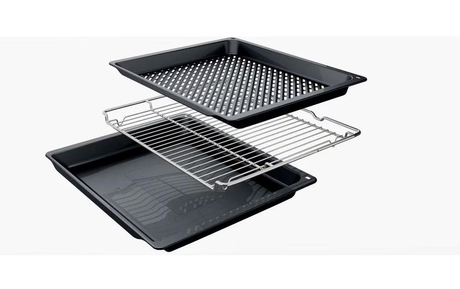 Bosch Einbaubackofen HBG578BS3 Silber, A+