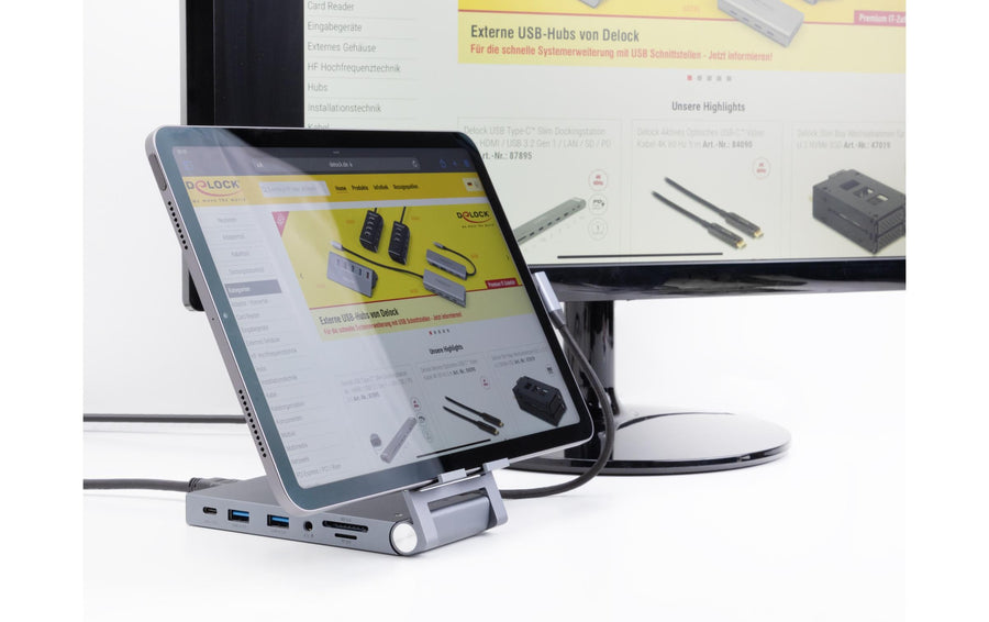 Delock Dockingstation 4K HDMI / USB / Hub / SD / Micro SD / PD 3.0 - Foto 8