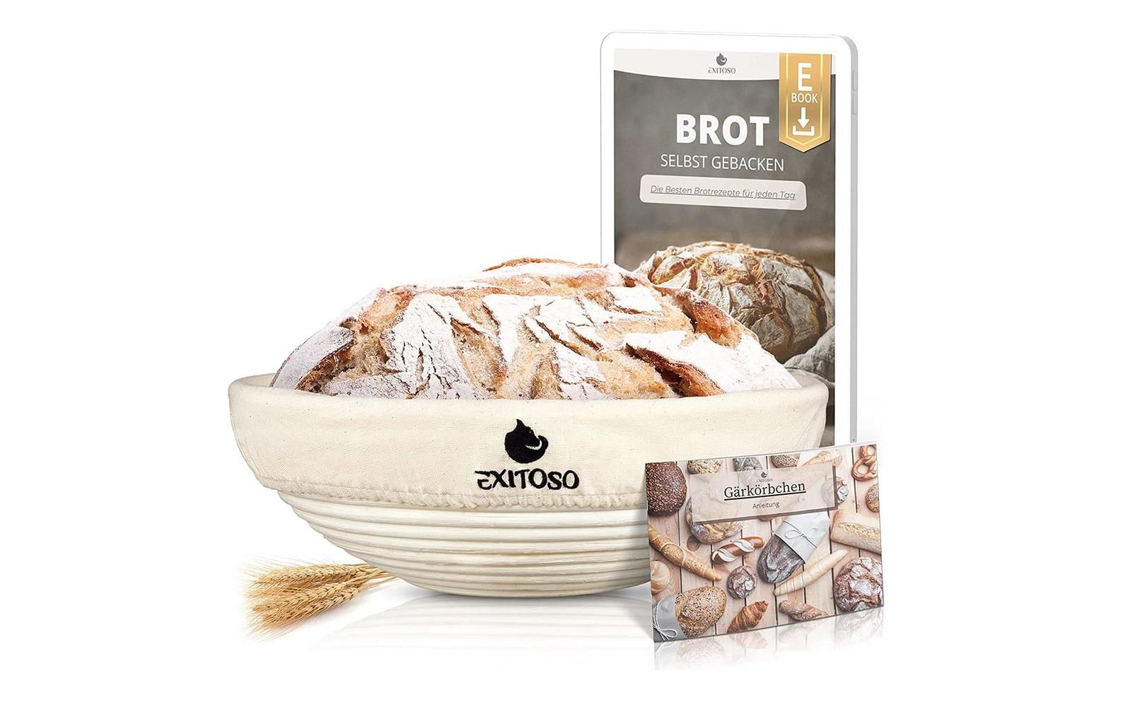 Exitoso Gärkörbchen zum Brotbacken Ø 25 cm