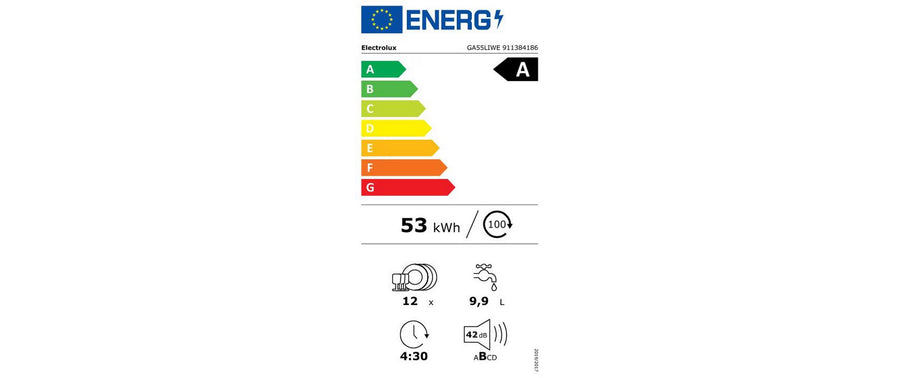 Electrolux Einbaugeschirrspüler GA55LIWE Integrierbar