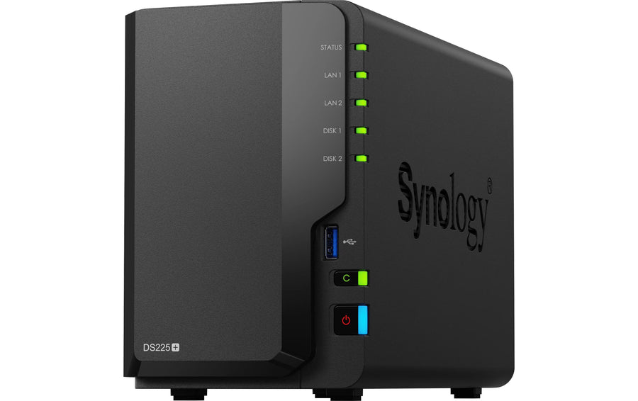 Synology NAS DiskStation DS225+ 2-bay 2x 4 TB HDD Synology Plus