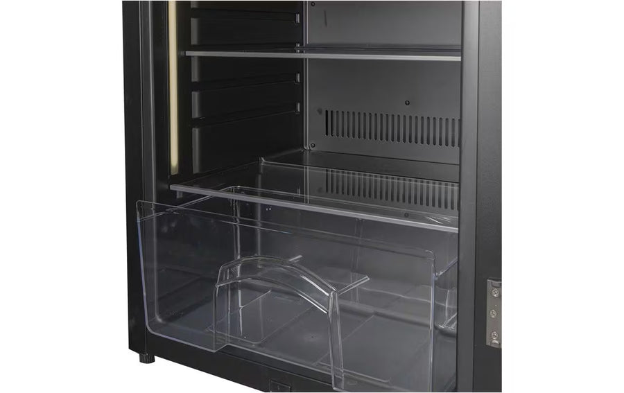 Kibernetik Getränkekühlschrank RKS256 Rechts, Schwarz