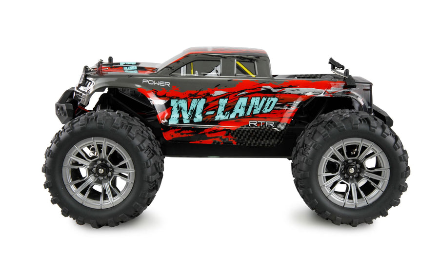 Amewi Monster Truck M-Land, Rot RTR, 1:16