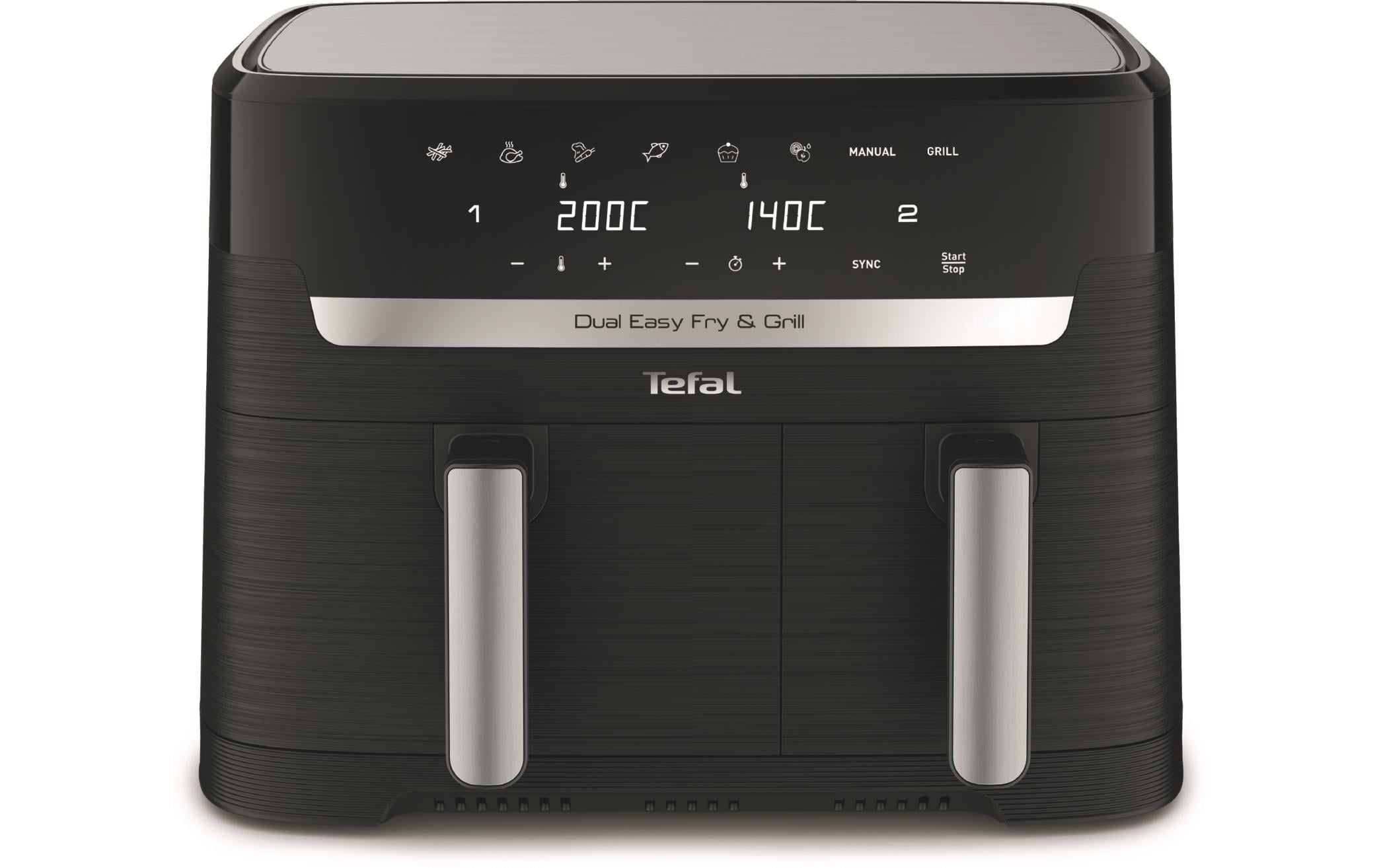 Tefal Heissluft-Fritteuse Dual Easy Fry & Grill EY905N