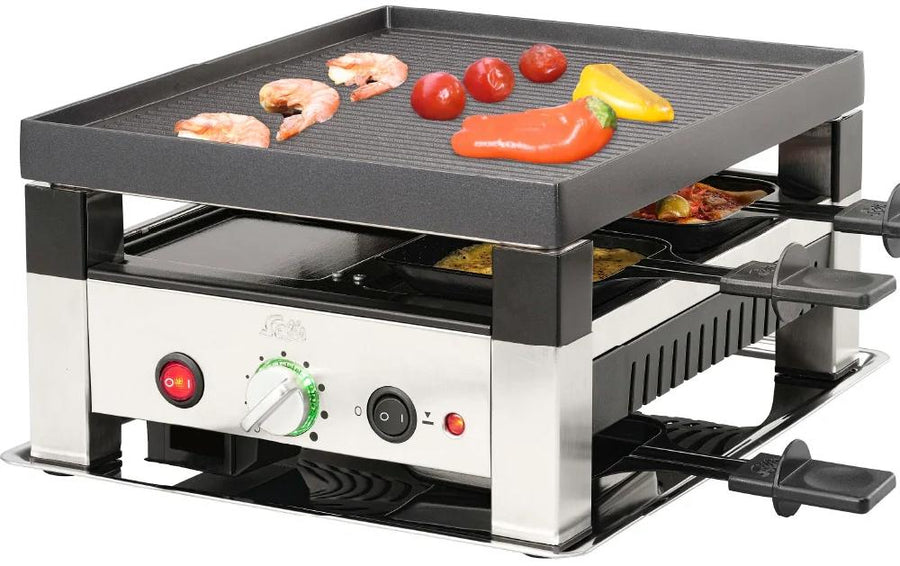 Solis Racletteofen und Pizza Grill 4 Personen - Foto 1