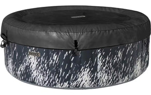 Intex 4-Personen Glow Deluxe Round Bubble Spa Set Ø 196
