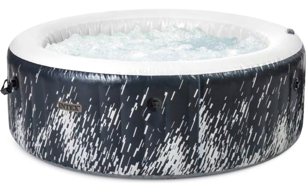 Intex Glow Deluxe Round Bubble Spa Set per 4 persone Ø 196