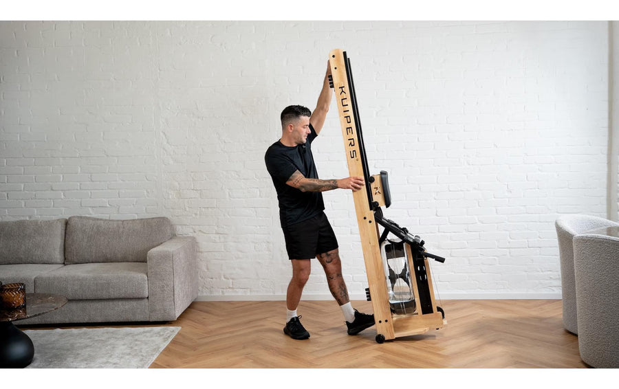 Kuipers Fitness Rudergerät Aqua Rower Helle Esche